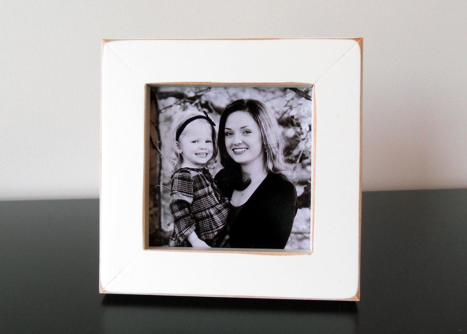 4x4 Gallery 1 picture frame White by RusticRefined on Etsy