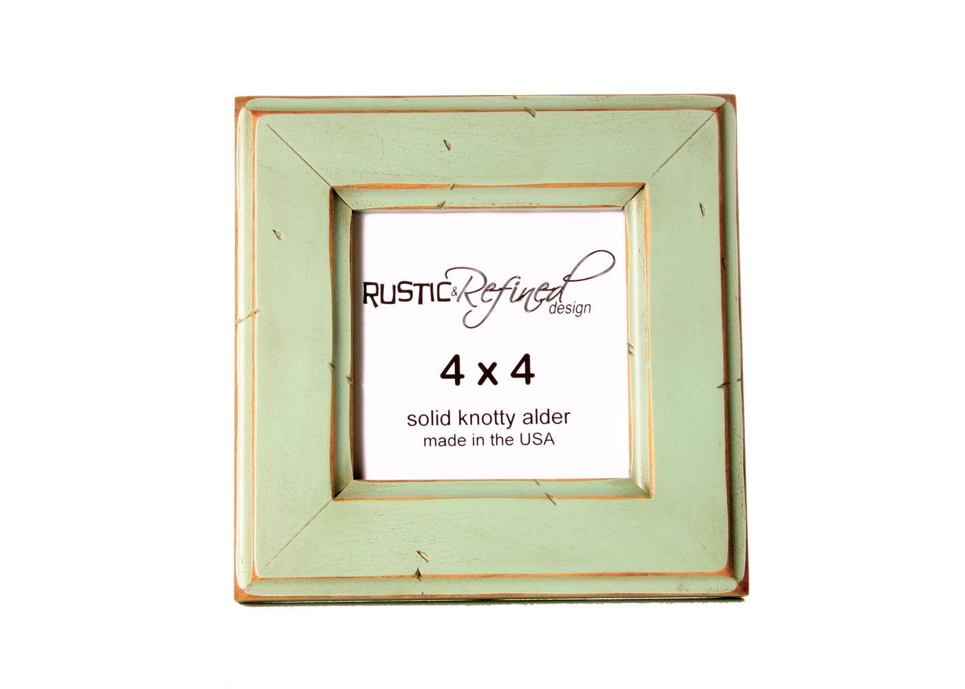 4x4 Moab picture frame Seafoam Green by RusticRefined on Etsy