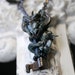 Dragon Antique Key Necklace - Dragon Necklace - Sea Dragon - Skeleton Key