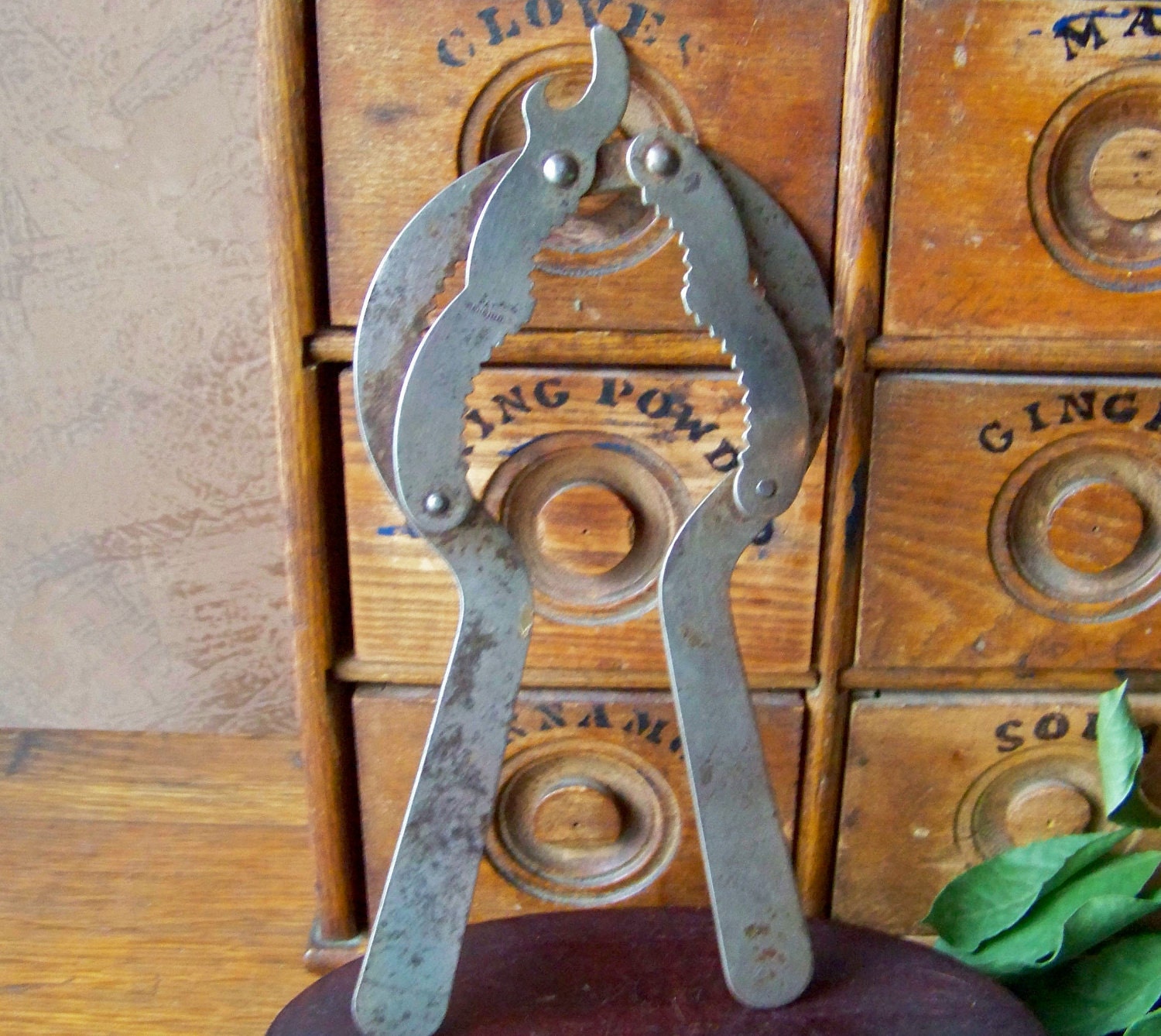Antique Jar Opener Bottle Opener Kitchen Tool Wall Hanging