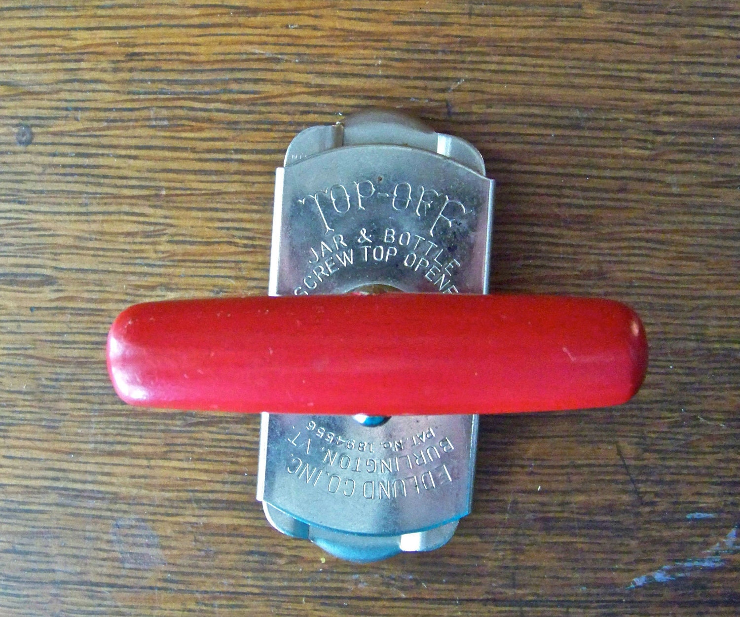 Vintage Top Off Jar and Bottle Opener 1930s