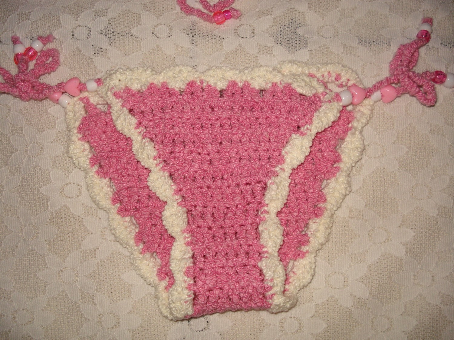 Crochet Pattern For Baby Girl Bikini Swim 1 2 Years Old