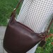 Rare Vintage Brown Coach Round Bucket Bag Handbag Great Condition with Hang Tag