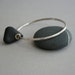 Beach Rock Bangle in Sterling Silver