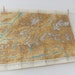 Vintage Map of the Grampians, Scotland 1959