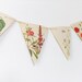 Spring and Summer Paper Bunting - recycled from the Country Diary of an Edwardian Lady