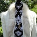 RESERVED for cscapri0110 Vintage Womens White Rabbit Fur Coat
