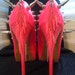 High Heel Platform Spiked Women Shoes Pink Neon size 7 Summer Collection...A SpikesByG Design