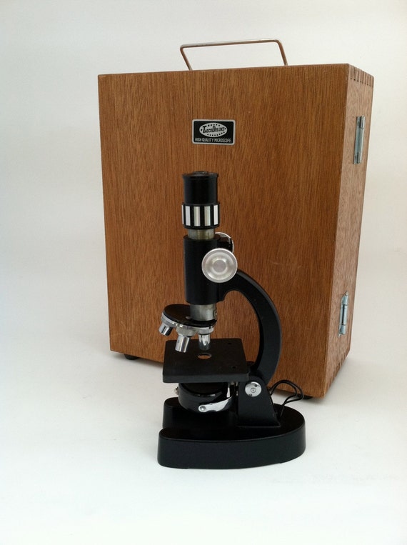 Items similar to Vintage Tasco Toy Microscope 750XKZ ( Model 970 Zoom