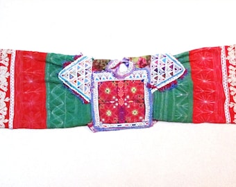 Tribal Dress Yoke with Sleeves from Afghanistan, Vintage