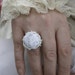 Bridal Garden Fabric Ring