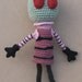 Amigurumi Invader Zim
