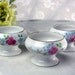 Vintage Porcelain Salt Dishes from Czechoslovakia - Set of Three