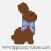 Bunny...Embroidery Applique Design...Three sizes for multiple hoops...item1173