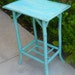 Lovely Tall Chinoiserie Bamboo Table