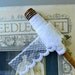 Vintage Wide Scalloped Lace in White - 3 Yards