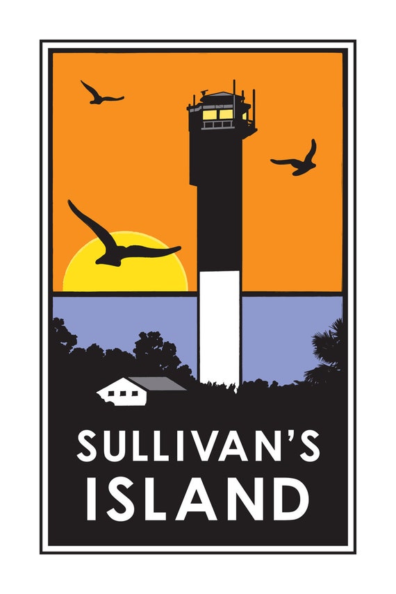 Items similar to Sullivan's Island - Limited Edition Print on Etsy