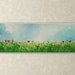 RESERVED FOR LINDA Spring Flower Painting : Landscape Art Modern Contemporary Mothers Day