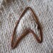Star Trek Starfleet Copper Shawl Pin Brooch