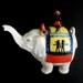 Elephant Tea Pot // Way Too Adorable to Describe // Japan // 6 3/4" h x 7 3/4" w x 4" d // mke12