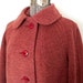 Red Wine Wool Coat