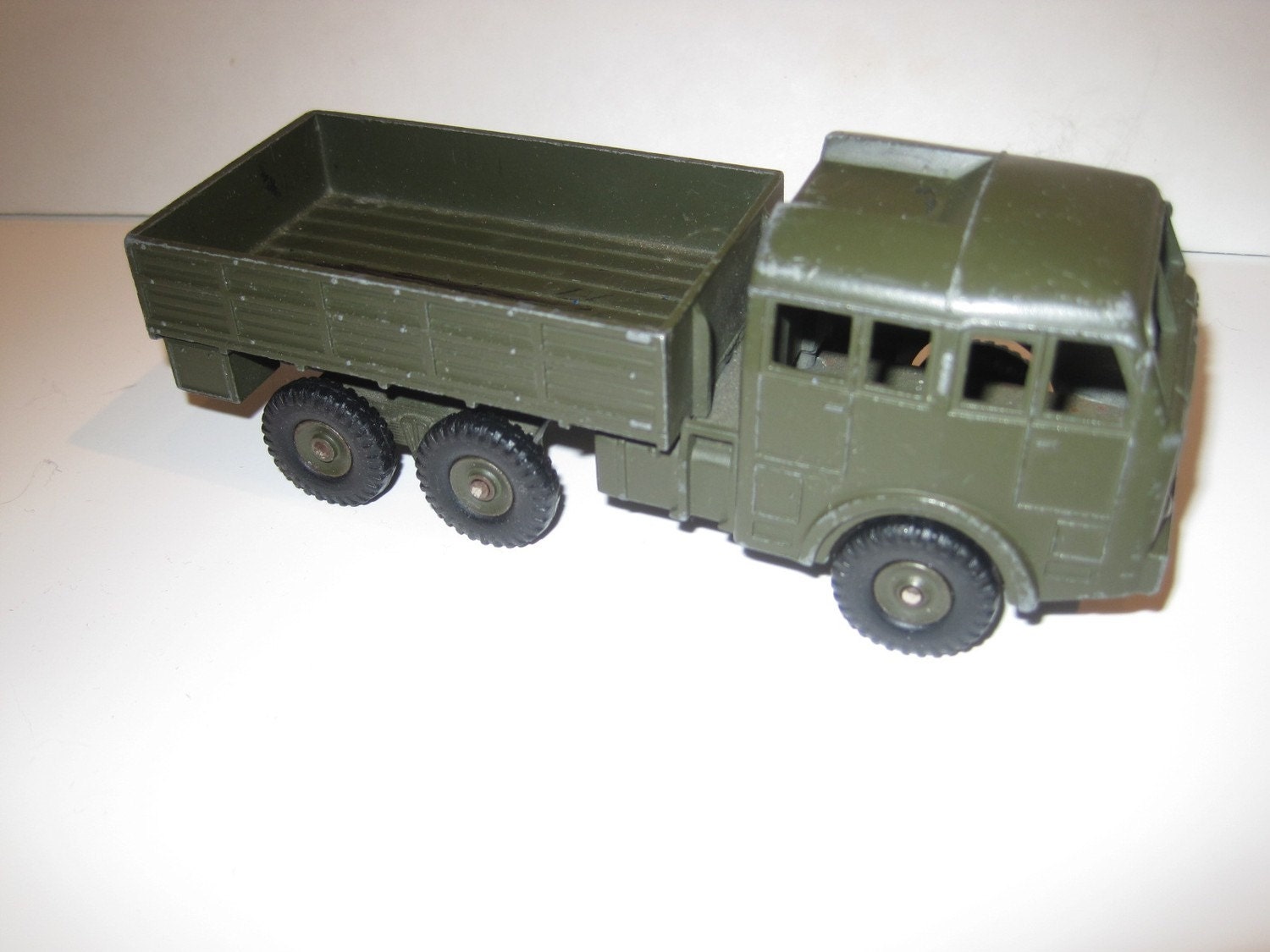 Vintage DINKY Toy Meccano Army Military truck by WestofChelsea