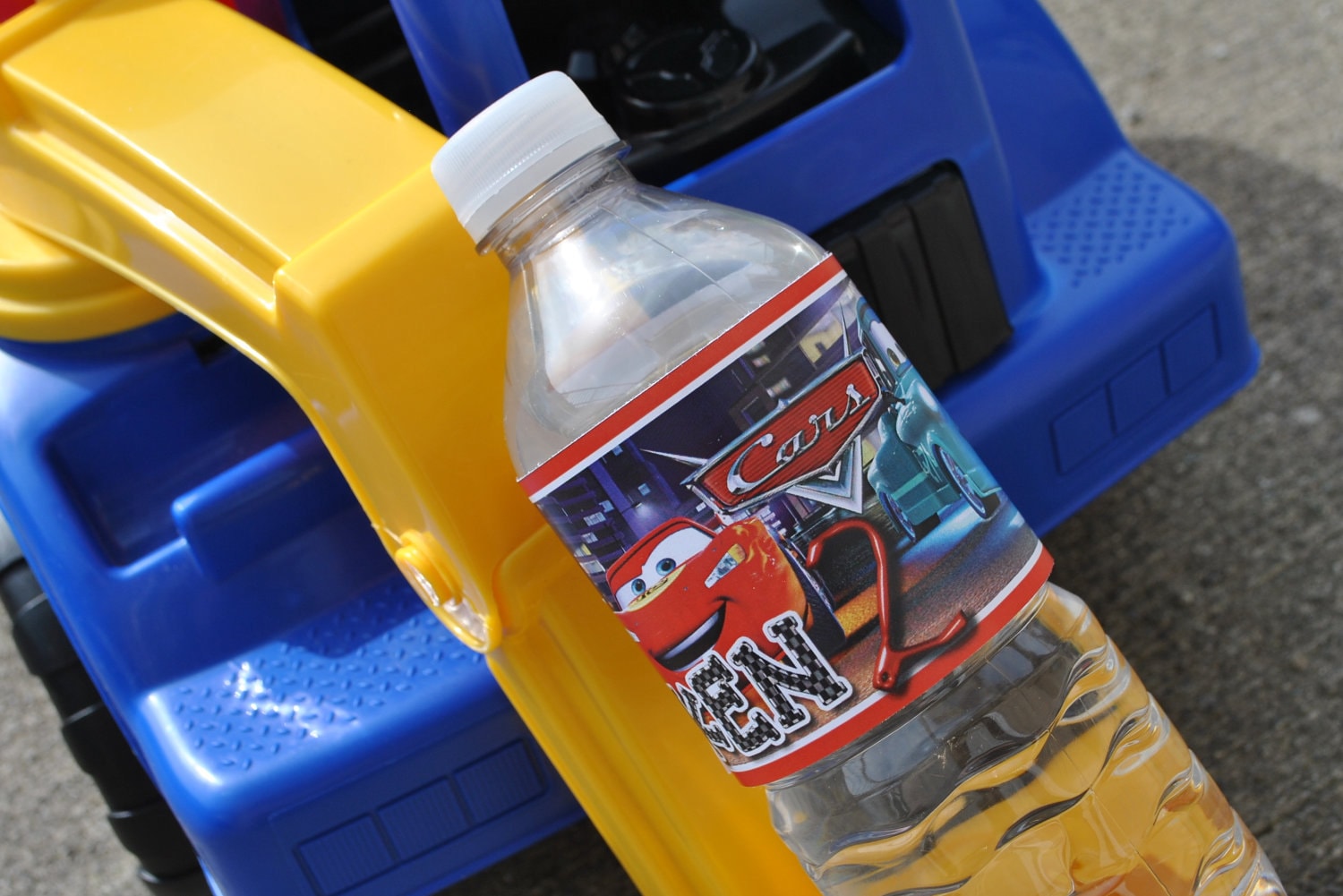 disney cars water