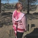 RESERVED FOR KATSUN Upcycled Sweater Cashmere Pinks Raspberry Elf Hood 2x 3x Woman Women