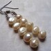 Cultured Freshwater Pearl Earrings, Satin White
