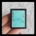 Turquoise,Black Stone,White Stone,Intarsia Pendant Bead,28x35x6mm,14.30g