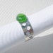 Isle of Ireland / Beach Glass Toe Ring