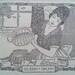 Framed Jell-O Ad Circa 1924 Linn Ball
