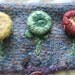 Upcycled Wool Wristlet, Cell Phone Case, wallet- Eco Friendly