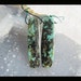 African Turquoise Earring Bead,39x10x4mm,6.92g