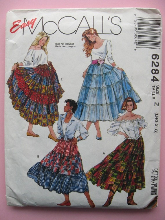 Square Dance Skirt Pattern 36