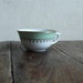Vintage Cup. Espresso, coffee, White, green, mint green, Gold, tea, french, drink, china, Vintage treasures by ancienesthetique on etsy