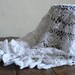 vintage doily, handmade, french, crochet, white, vintage french lace and vintage pieces by ancienesthetique on etsy