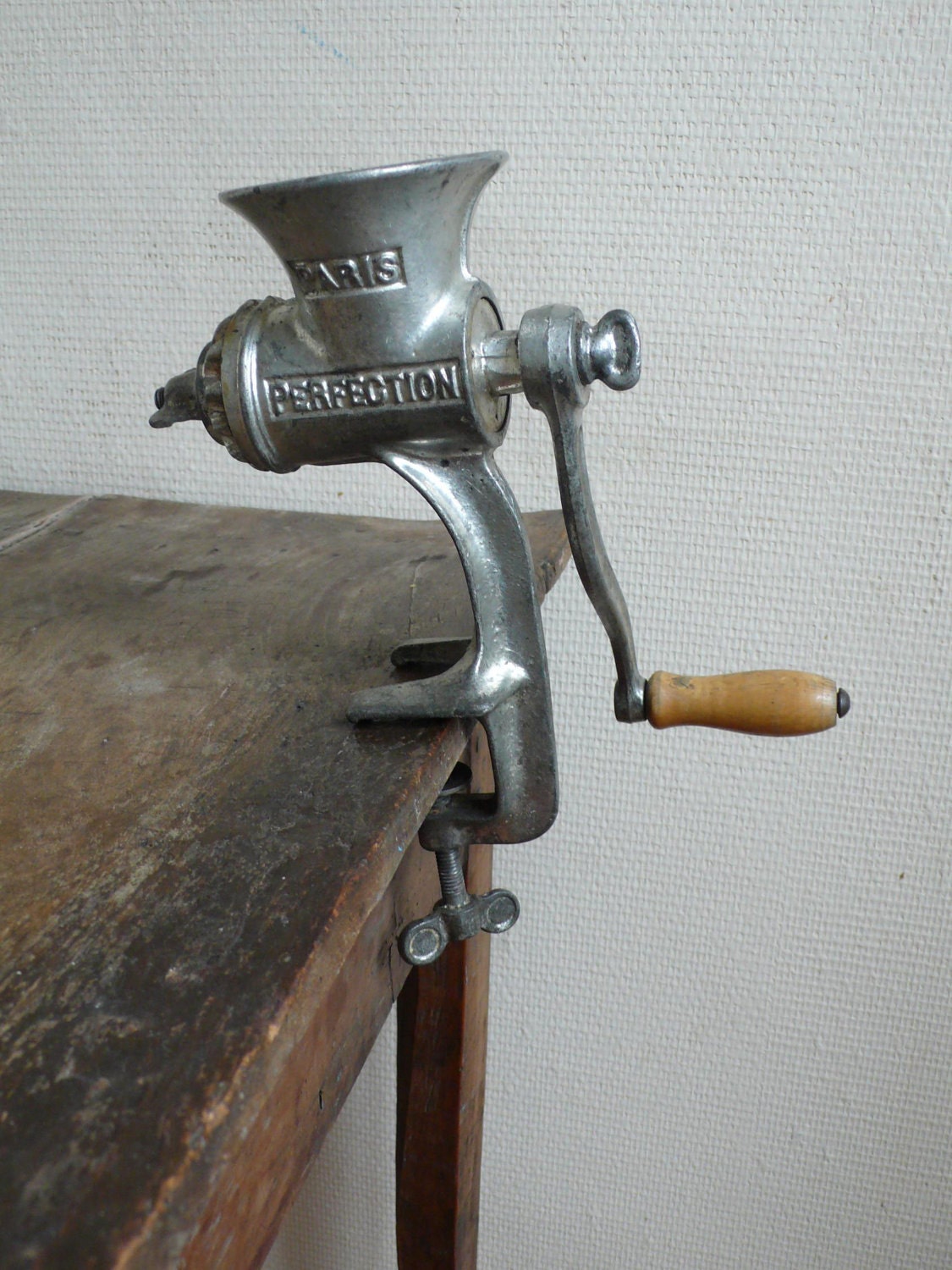 vintage meat grinder steak hache meat mincer french vintage