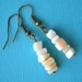 Natural Mother of Pearl Shells . Earrings