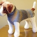 Dog Sweater Hand Knit Joe Small SALE