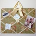 CLEARANCE - French Magnet Memo Board - Vintage Roses - Ready to Ship