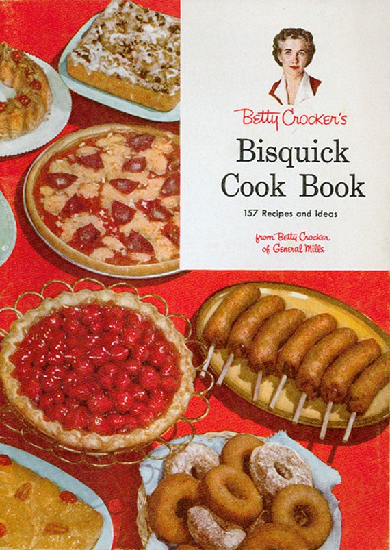 1950s Vintage Betty Crocker BISQUICK Cook Book by ...