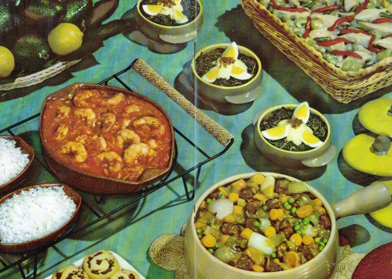 Vintage 1950s Cookbook CASSEROLES Culinary Arts Institute