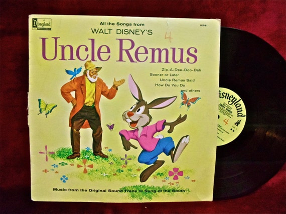 WALT DISNEY Uncle Remus...Original Soundtrack Music 1963