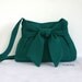 Small Green Messenger Bags - Cross Body Bag - Shoulder Bag - Purse