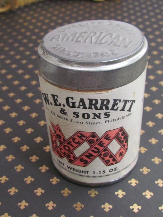 W.E. Garrett and Sons Scotch Snuff