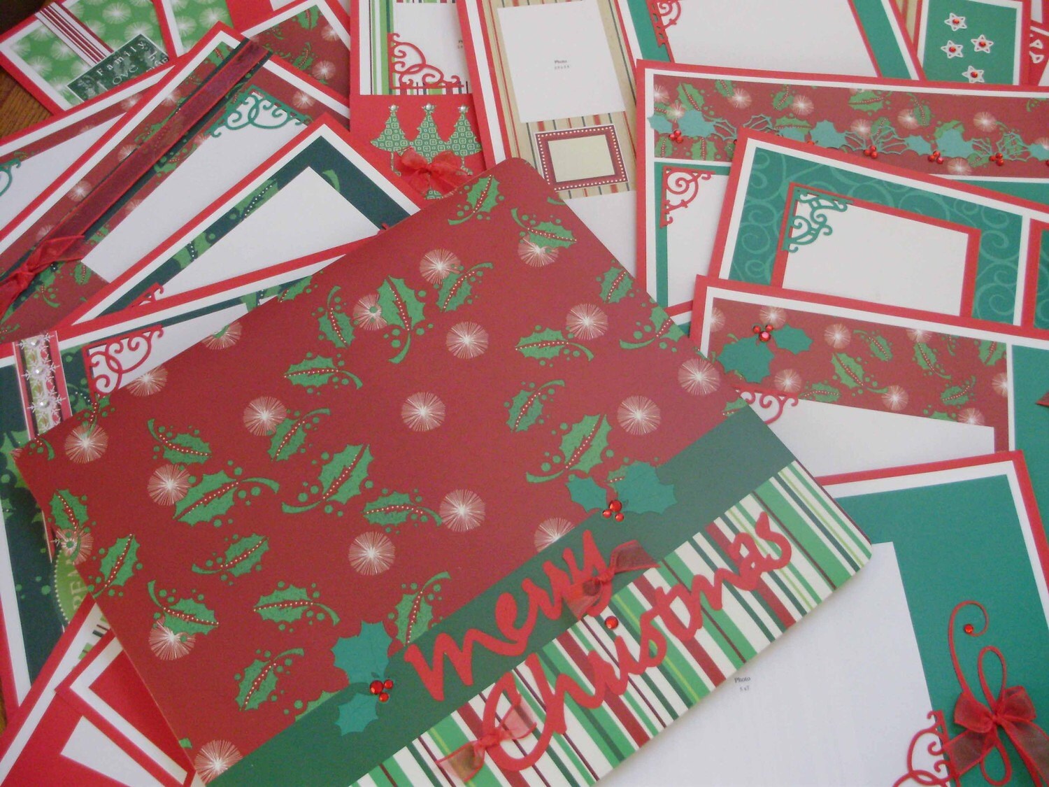 Scrapbooking Christmas Memories Premade 12x12 Album Hot Cocoa Photo Books