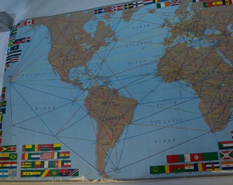 Laminated World Map Etsy   Il 340x270.251363280 