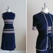 Vintage 1960s 1970s Dress NOS NWT Maisonette Sweater Dress and Jacket Set