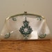 Vintage 1950s Rhinestone Clutch Plastic